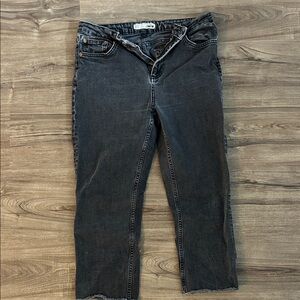 H&M Dark Gray Ankle Jeans